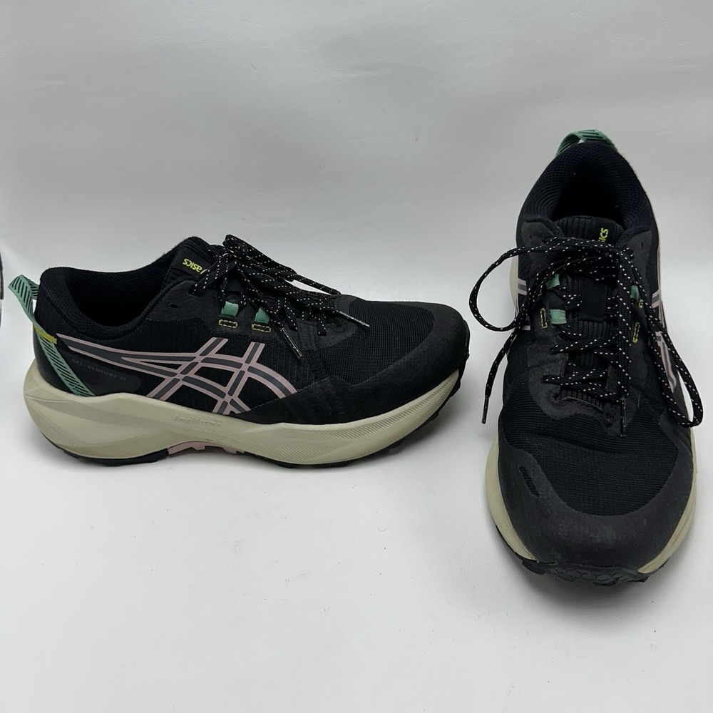 ASICS Gel-Venture 11 Trail Running Shoes Womens Size 8.5 Wide Blue Sneakers